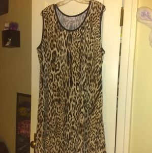 Avenue 22/24 Leopard Dress